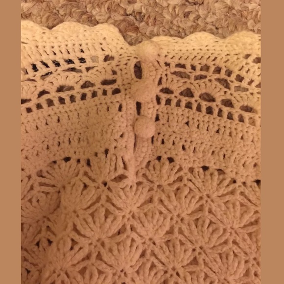 Lucky Brand Crochet White Top . 100% Cotton. - Picture 7 of 7